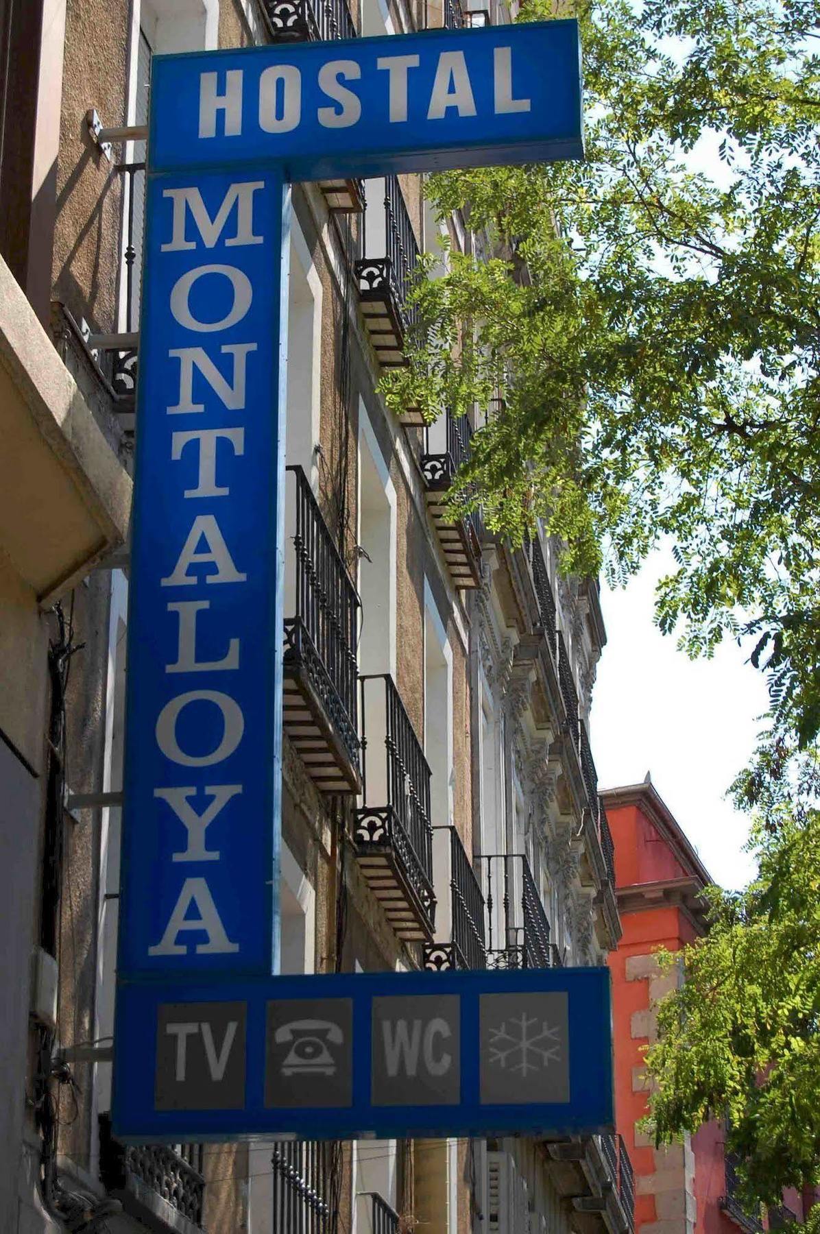 Hostal Montaloya Madrid Bagian luar foto